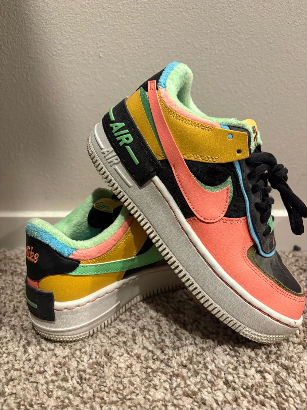 Colorful Nike air force